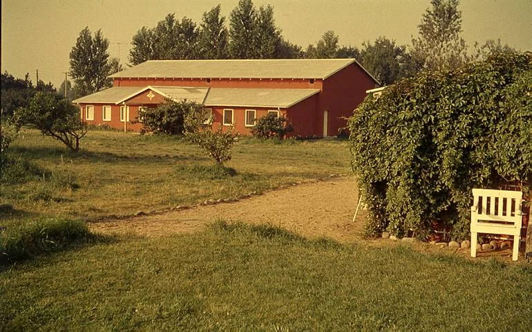 Foredragssalen i Martinus Center Klint ca 1965
