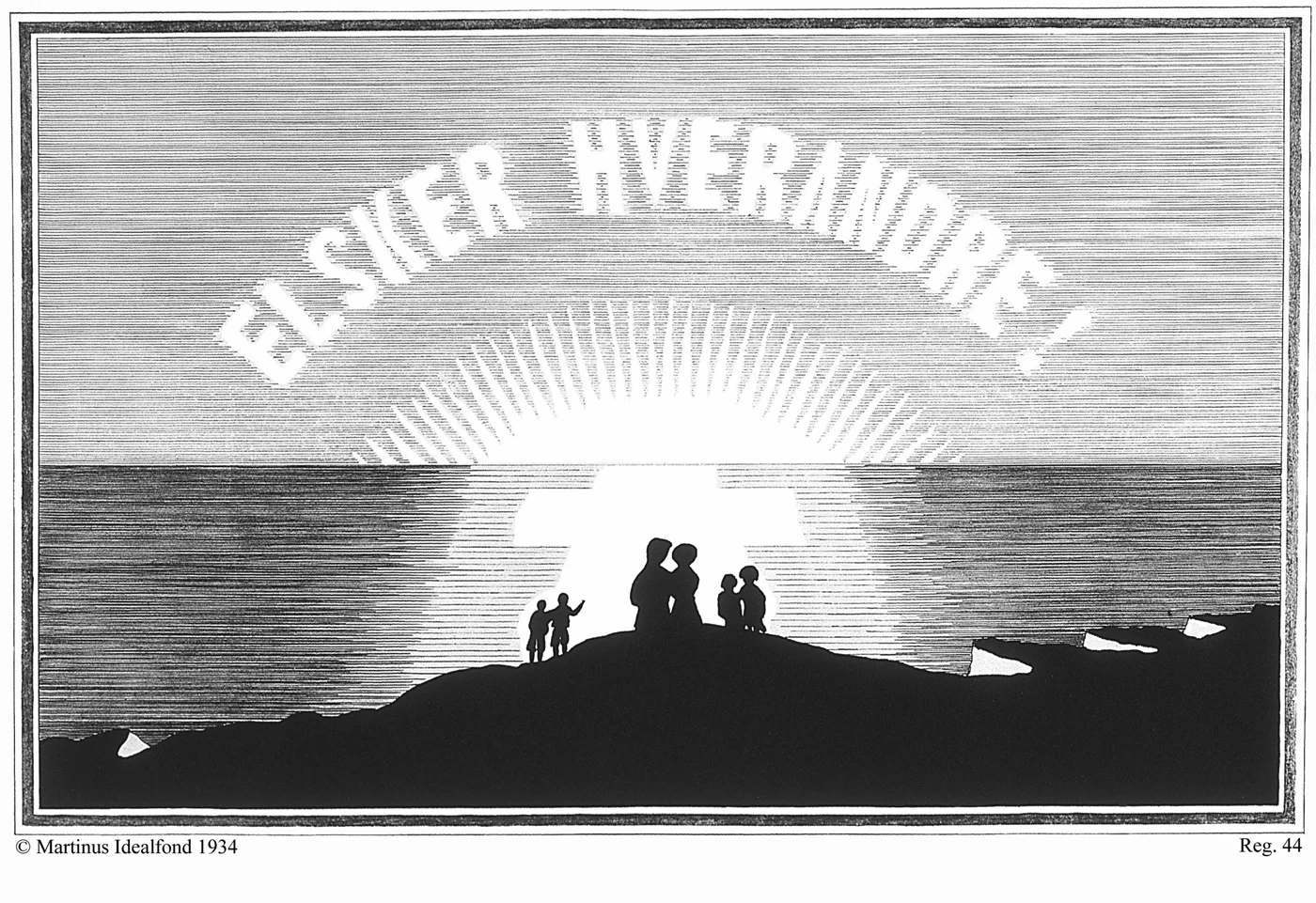 Elsker hverandre. Symbol nr. 44. © Martinus Institut. www.martinus.dk