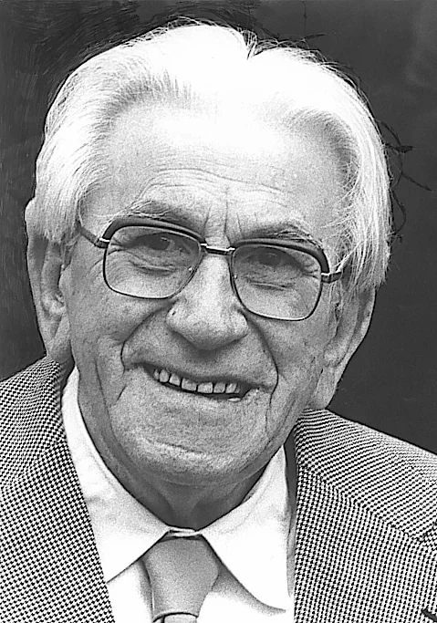 Martinus 90 år i 1980. Han boede på Maritinus Institut 1943-1981. www.martinus.dk